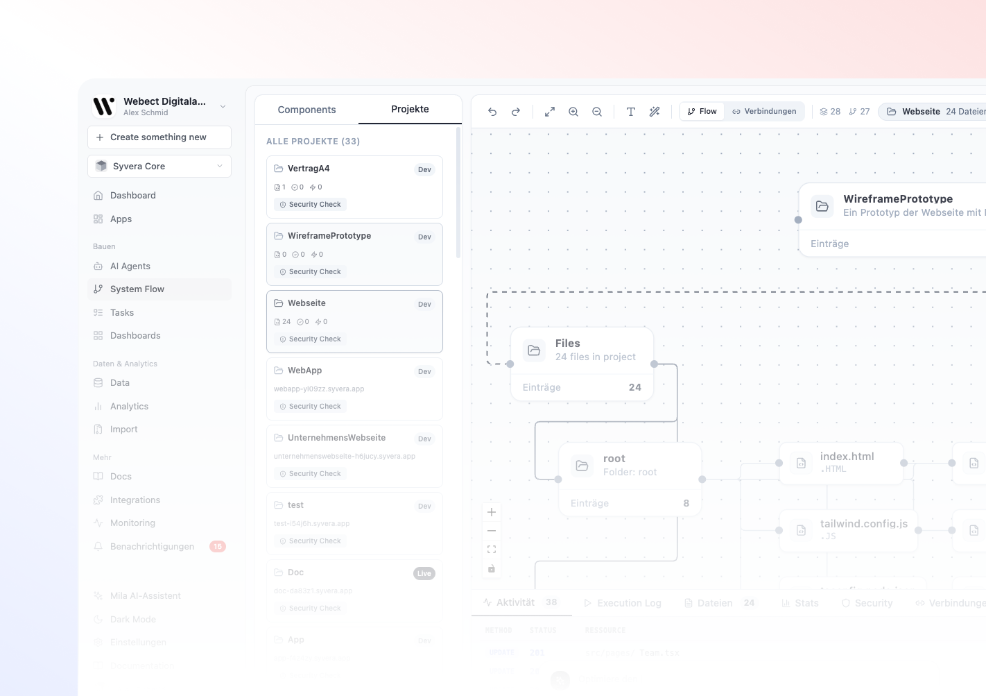 Visual editor